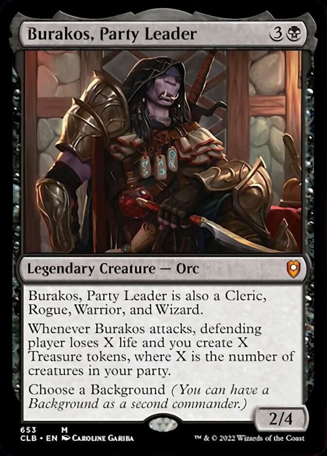 Burakos, Party Leader [Commander Legends: Battle for Baldur's Gate] | Lots Moore NSW