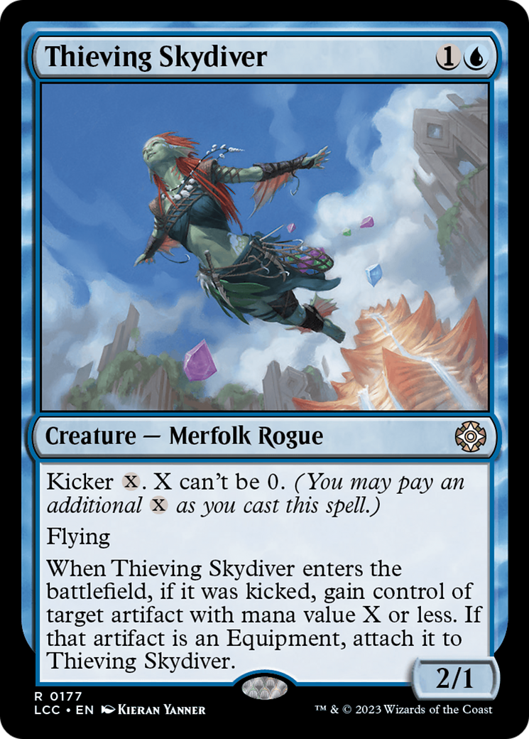 Thieving Skydiver [The Lost Caverns of Ixalan Commander] | Lots Moore NSW