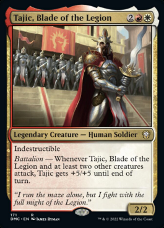 Tajic, Blade of the Legion [Dominaria United Commander] | Lots Moore NSW