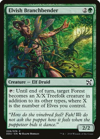 Elvish Branchbender [Duel Decks: Elves vs. Inventors] | Lots Moore NSW