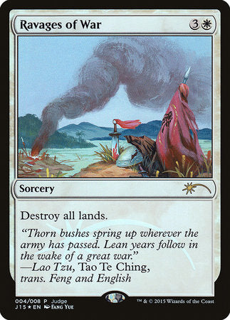 Ravages of War [Judge Gift Cards 2015] | Lots Moore NSW