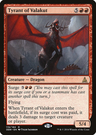 Tyrant of Valakut [Oath of the Gatewatch] | Lots Moore NSW