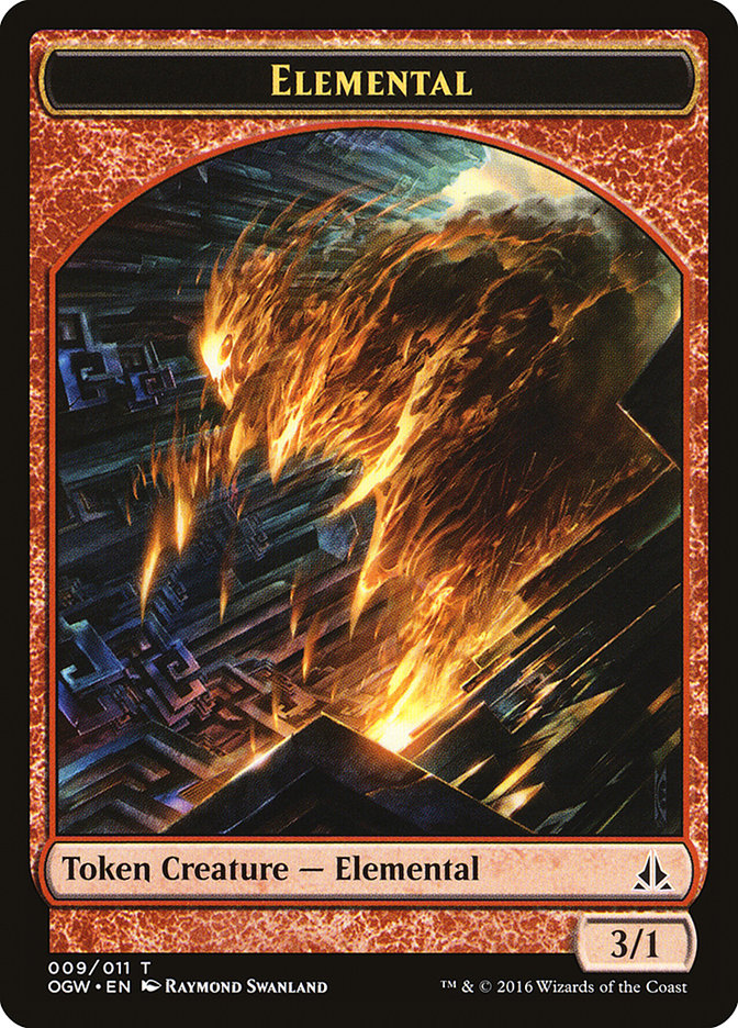 Elemental (009/011) [Oath of the Gatewatch Tokens] | Lots Moore NSW