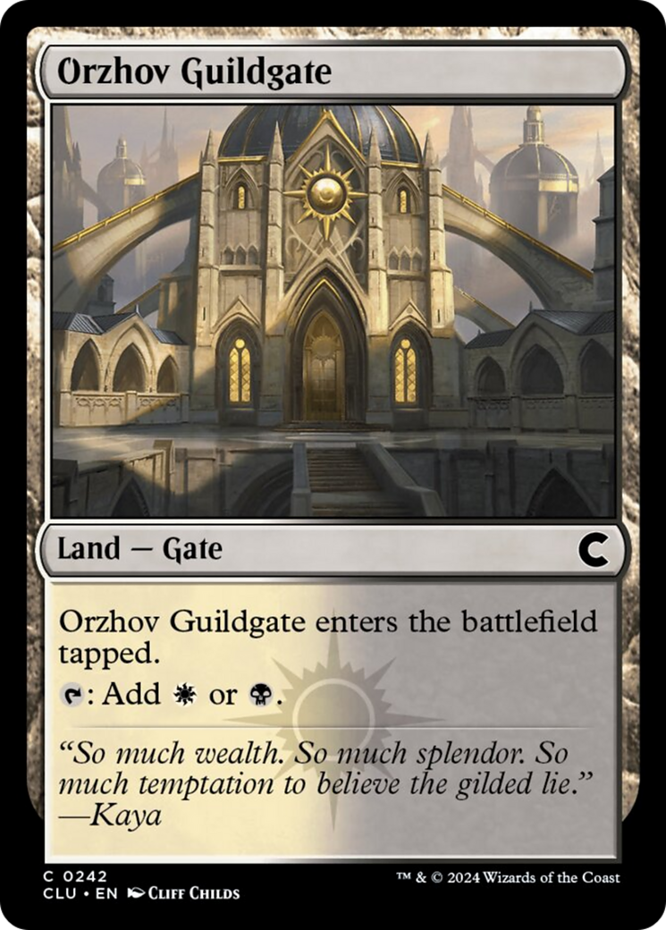 Orzhov Guildgate [Ravnica: Clue Edition] | Lots Moore NSW