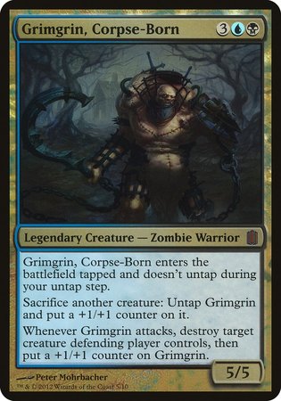 Grimgrin, Corpse-Born (Commander's Arsenal) [Commander's Arsenal Oversized] | Lots Moore NSW