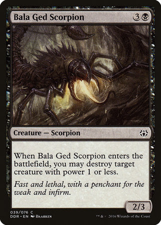 Bala Ged Scorpion [Duel Decks: Nissa vs. Ob Nixilis] | Lots Moore NSW
