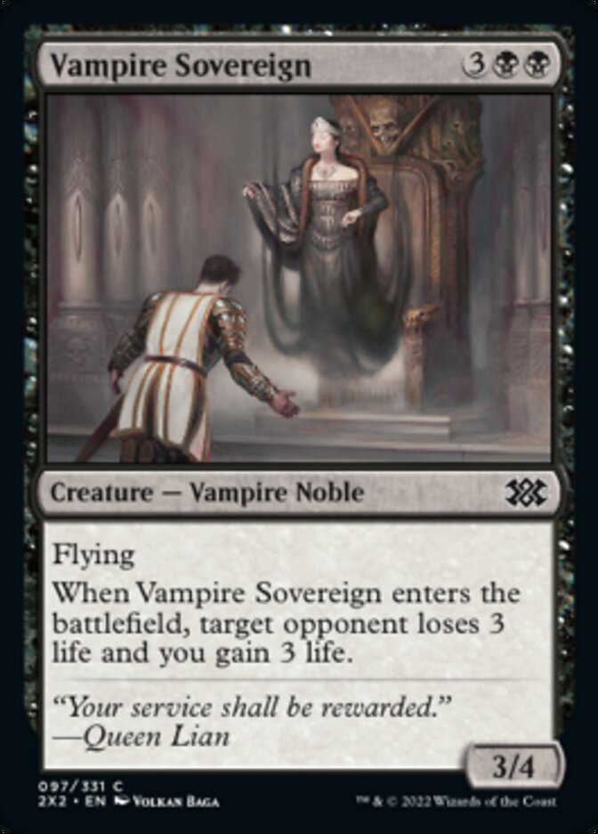 Vampire Sovereign [Double Masters 2022] | Lots Moore NSW