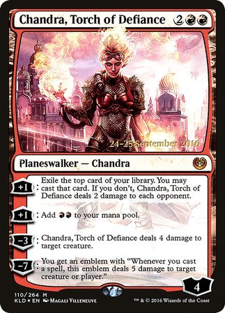 Chandra, Torch of Defiance [Kaladesh Promos] | Lots Moore NSW