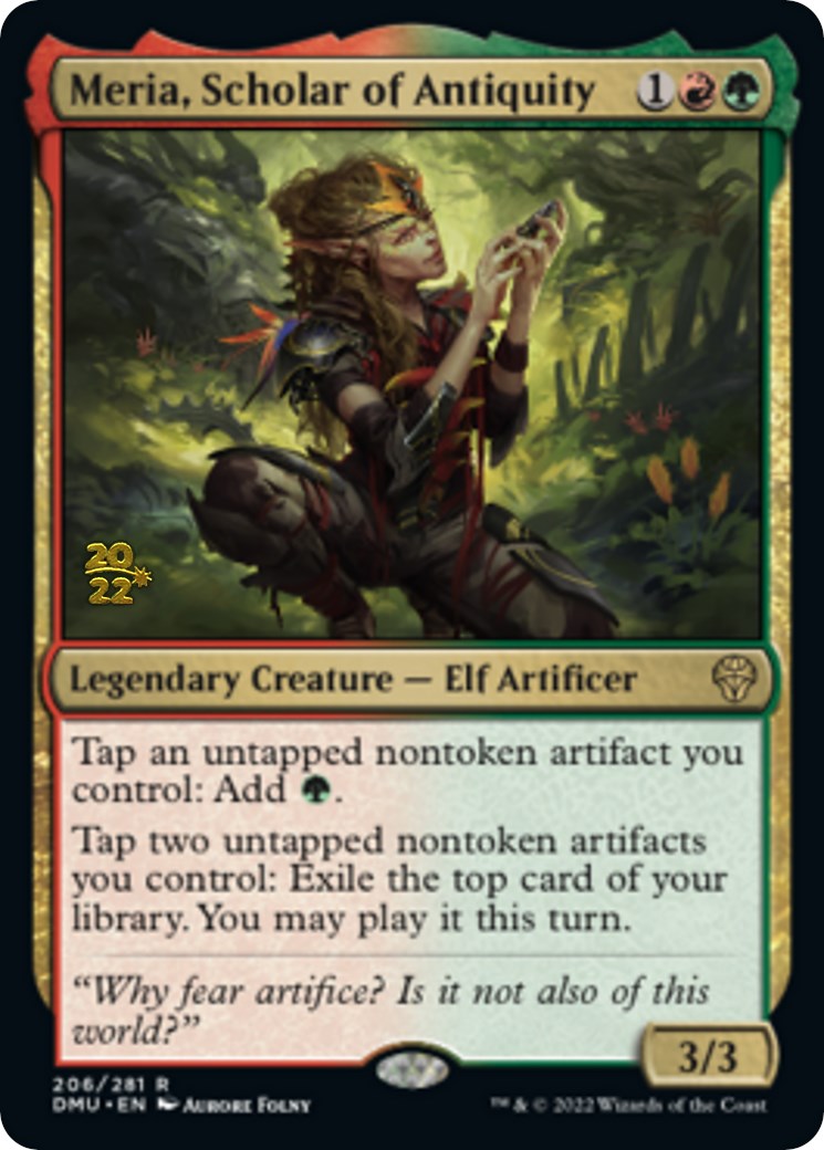 Meria, Scholar of Antiquity [Dominaria United Prerelease Promos] | Lots Moore NSW