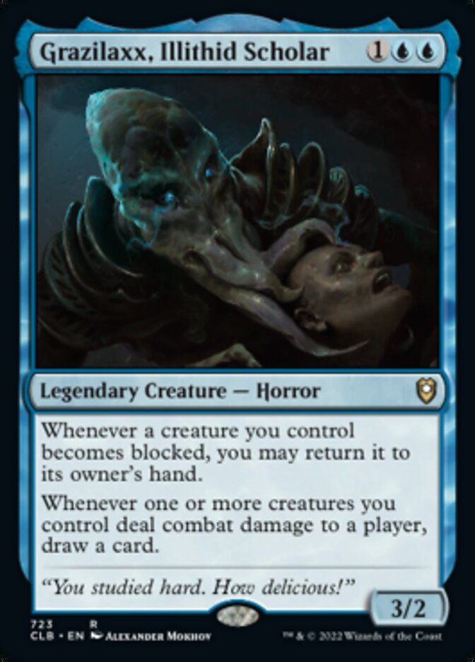 Grazilaxx, Illithid Scholar [Commander Legends: Battle for Baldur's Gate] | Lots Moore NSW