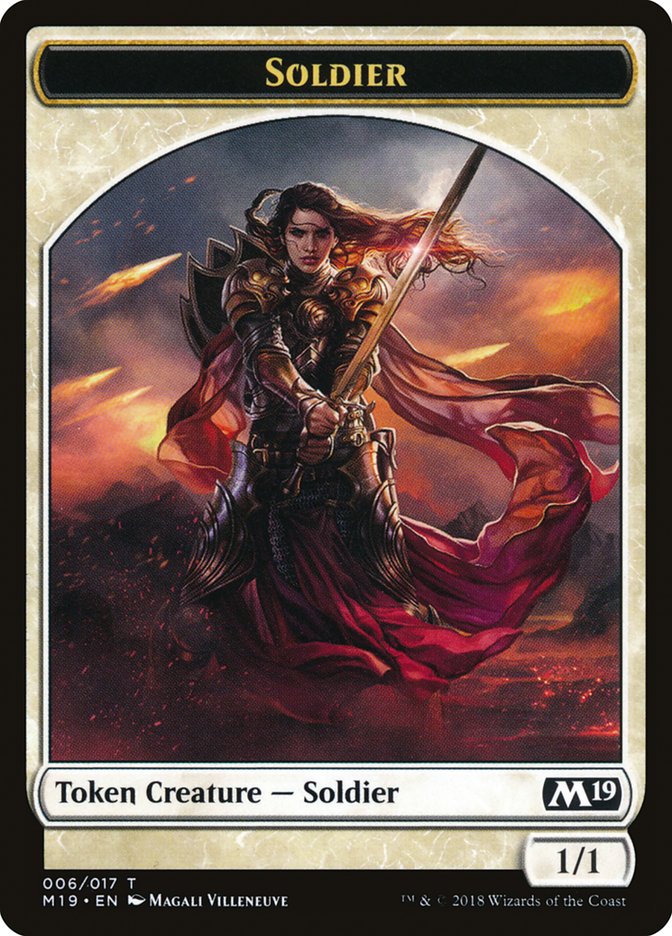 Soldier [Core Set 2019 Tokens] | Lots Moore NSW