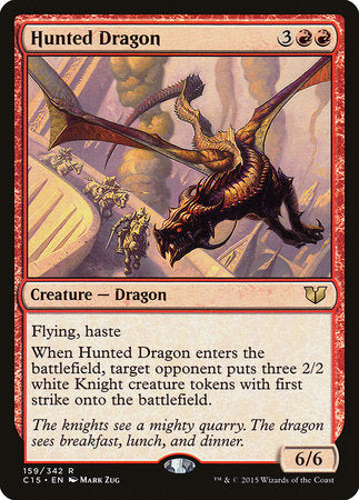 Hunted Dragon [Commander 2015] | Lots Moore NSW