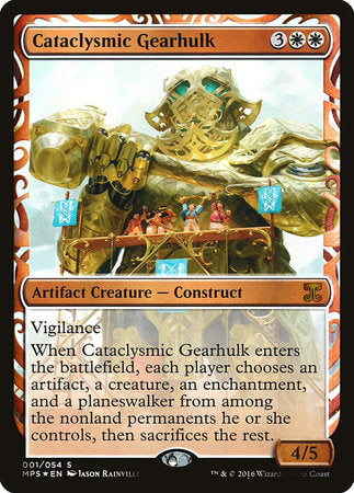 Cataclysmic Gearhulk [Kaladesh Inventions] | Lots Moore NSW