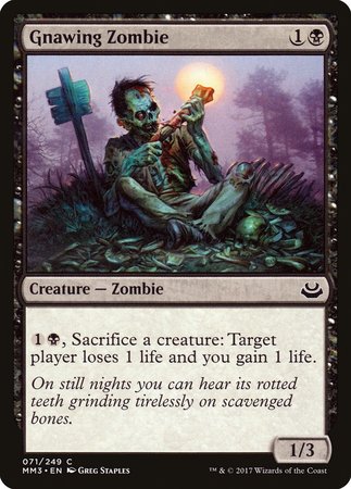 Gnawing Zombie [Modern Masters 2017] | Lots Moore NSW