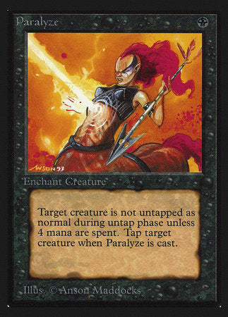 Paralyze (IE) [Intl. Collectors’ Edition] | Lots Moore NSW