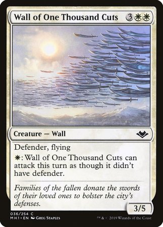 Wall of One Thousand Cuts [Modern Horizons] | Lots Moore NSW