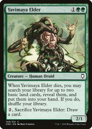 Yavimaya Elder [Commander Anthology Volume II] | Lots Moore NSW