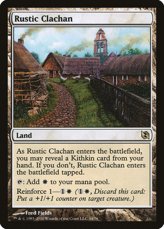 Rustic Clachan [Duel Decks: Elspeth vs. Tezzeret] | Lots Moore NSW