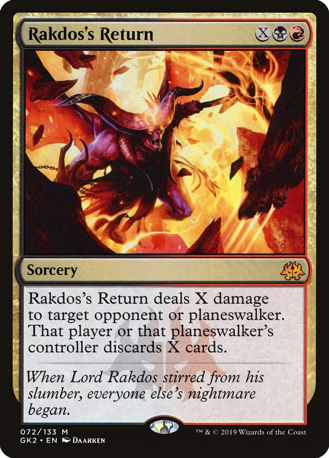 Rakdos's Return [Ravnica Allegiance Guild Kit] | Lots Moore NSW