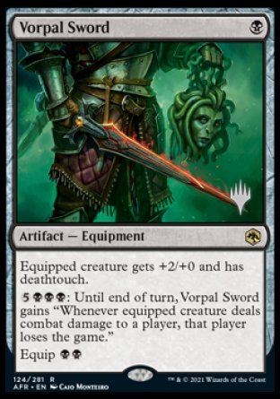 Vorpal Sword (Promo Pack) [Dungeons & Dragons: Adventures in the Forgotten Realms Promos] | Lots Moore NSW