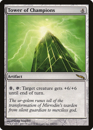 Tower of Champions [Mirrodin] | Lots Moore NSW