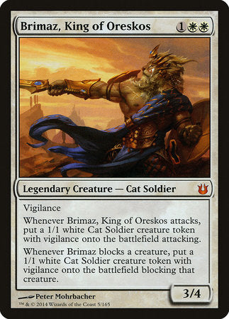 Brimaz, King of Oreskos [Born of the Gods] | Lots Moore NSW