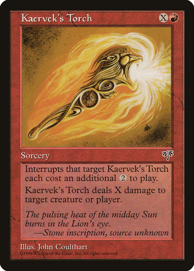 Kaervek's Torch [Mirage] | Lots Moore NSW