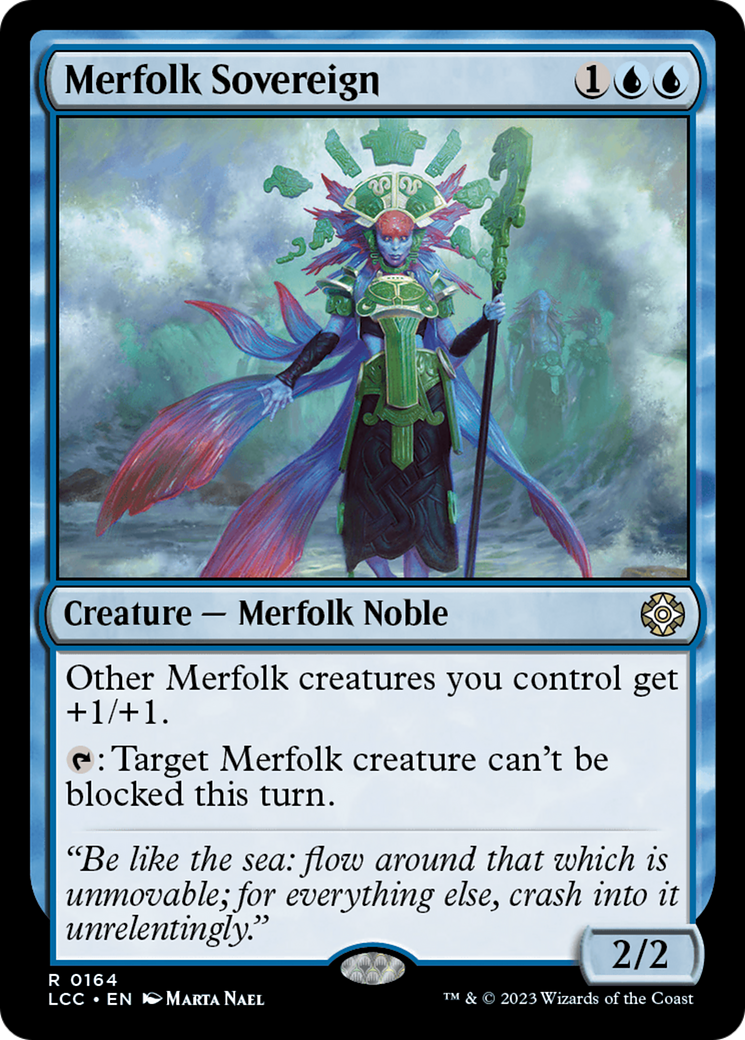 Merfolk Sovereign [The Lost Caverns of Ixalan Commander] | Lots Moore NSW