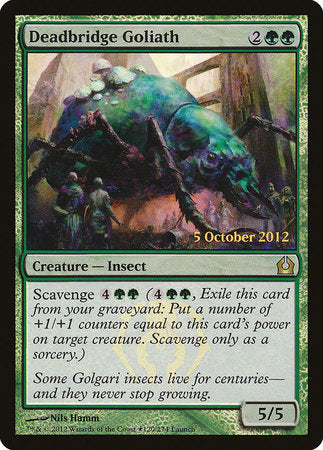 Deadbridge Goliath [Return to Ravnica Promos] | Lots Moore NSW