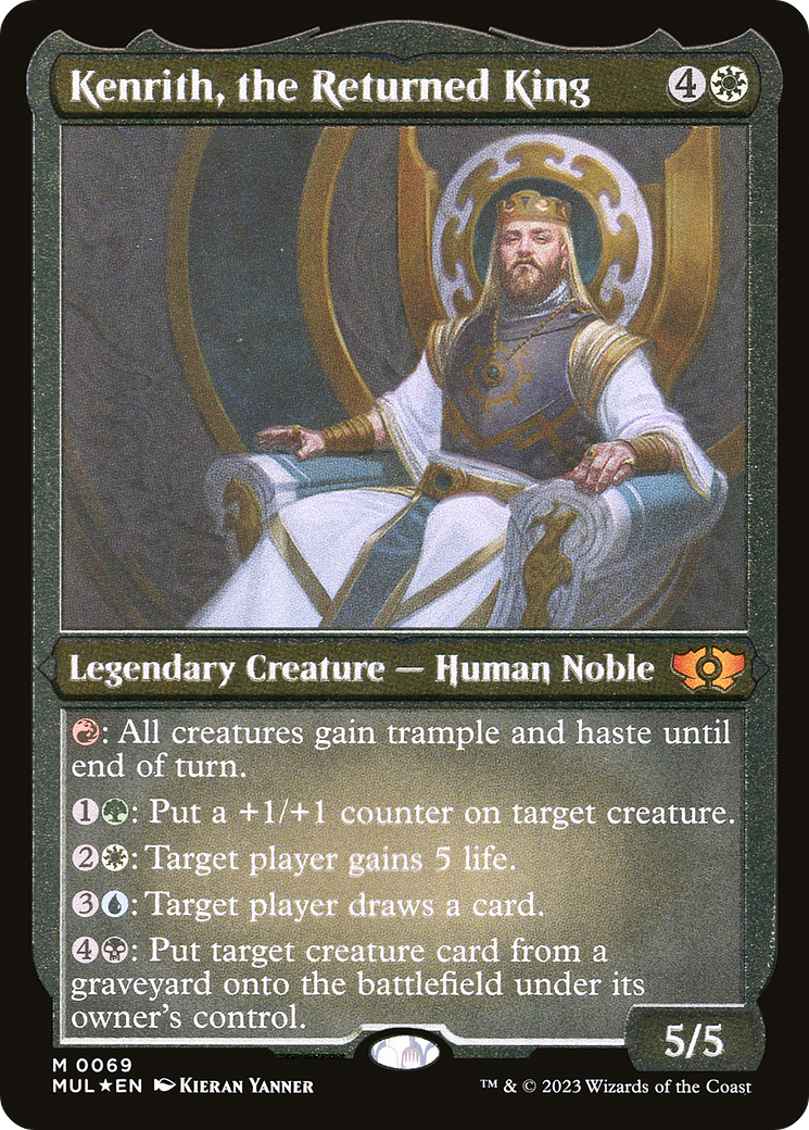 Kenrith, the Returned King (Foil Etched) [Multiverse Legends] | Lots Moore NSW