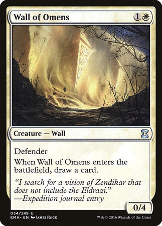 Wall of Omens [Eternal Masters] | Lots Moore NSW