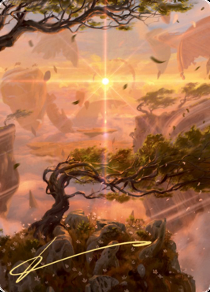 Windswept Heath Art Card (Gold-Stamped Signature) [Zendikar Rising Art Series] | Lots Moore NSW