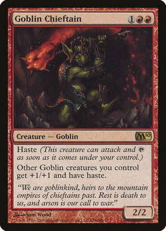 Goblin Chieftain [Magic 2010] | Lots Moore NSW