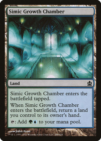 Simic Growth Chamber [Commander 2011] | Lots Moore NSW