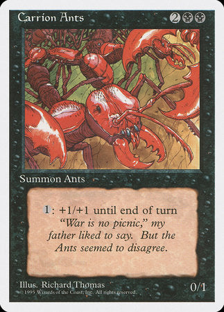 Carrion Ants [Fourth Edition] | Lots Moore NSW