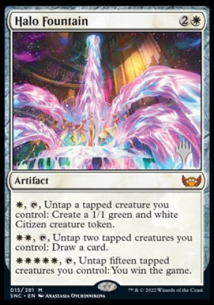 Halo Fountain (Promo Pack) [Streets of New Capenna Promos] | Lots Moore NSW