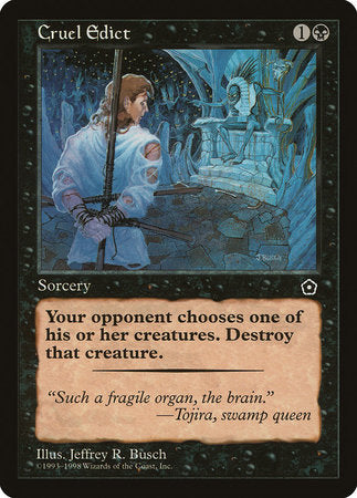 Cruel Edict [Portal Second Age] | Lots Moore NSW