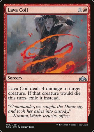 Lava Coil [Guilds of Ravnica] | Lots Moore NSW