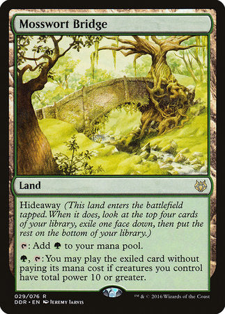 Mosswort Bridge [Duel Decks: Nissa vs. Ob Nixilis] | Lots Moore NSW