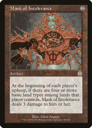 Mask of Intolerance [Apocalypse] | Lots Moore NSW