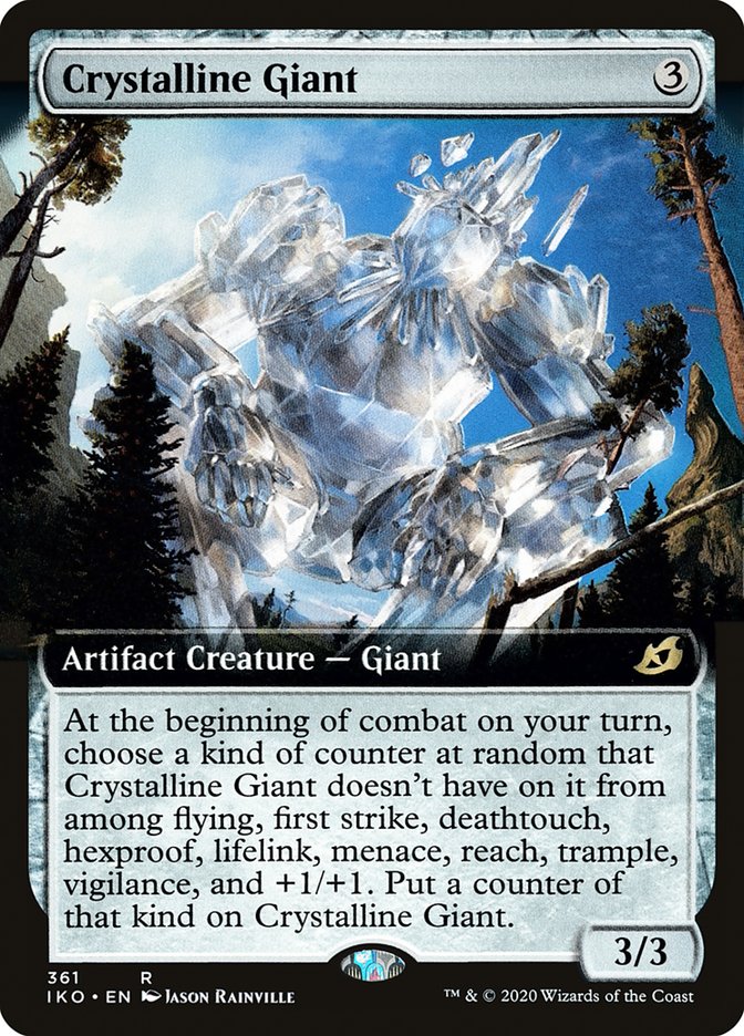 Crystalline Giant (Extended Art) [Ikoria: Lair of Behemoths] | Lots Moore NSW