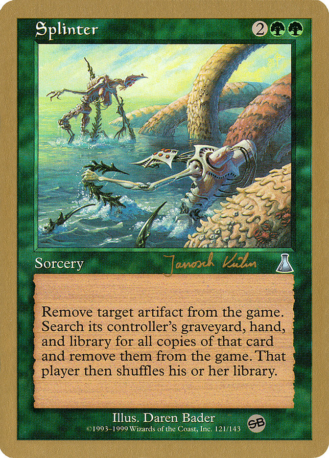 Splinter (Janosch Kuhn) (SB) [World Championship Decks 2000] | Lots Moore NSW