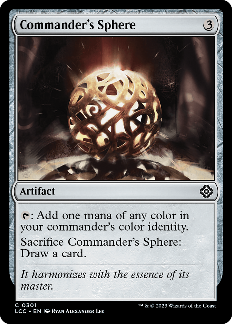 Commander's Sphere [The Lost Caverns of Ixalan Commander] | Lots Moore NSW