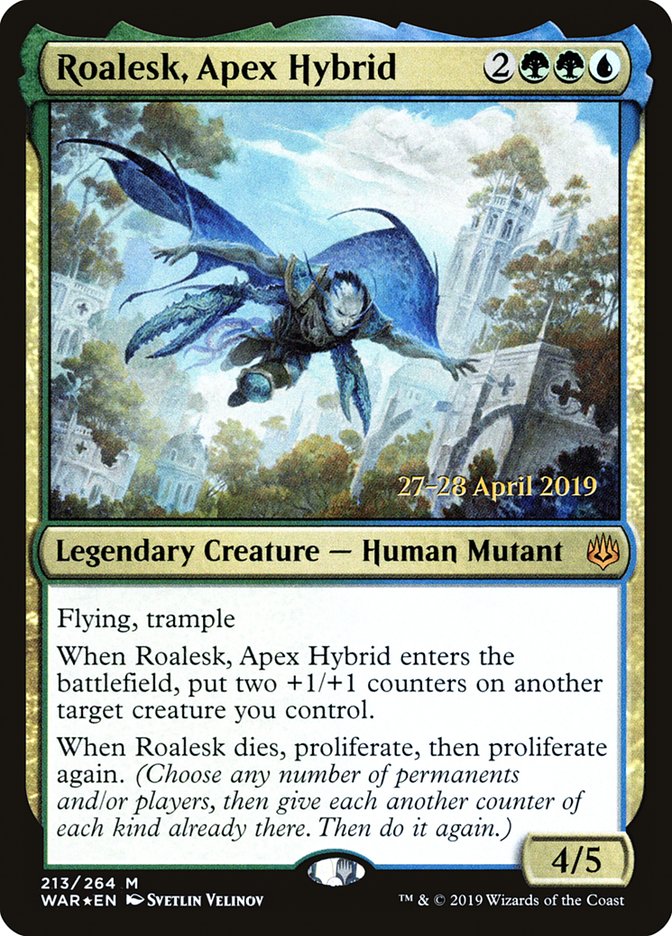 Roalesk, Apex Hybrid  [War of the Spark Prerelease Promos] | Lots Moore NSW