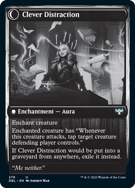 Distracting Geist // Clever Distraction [Innistrad: Double Feature] | Lots Moore NSW