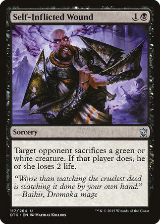 Self-Inflicted Wound [Dragons of Tarkir] | Lots Moore NSW