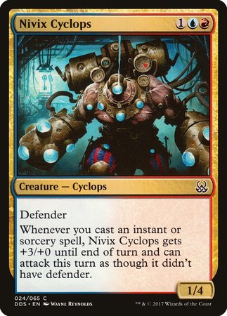 Nivix Cyclops [Duel Decks: Mind vs. Might] | Lots Moore NSW