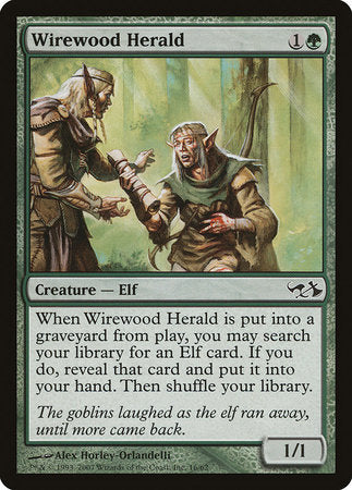 Wirewood Herald [Duel Decks: Elves vs. Goblins] | Lots Moore NSW