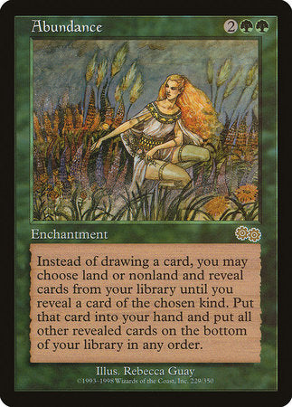 Abundance [Urza's Saga] | Lots Moore NSW