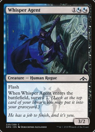 Whisper Agent [Guilds of Ravnica] | Lots Moore NSW